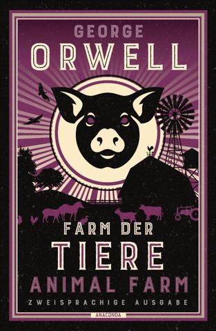 Kniha: Farm der Tiere / Animal Farm - 1. vydanie - George Orwell