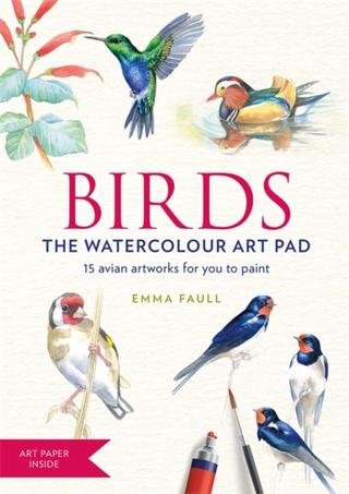 Kniha: BIRDS Watercolour Art Pad
