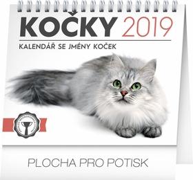 Kalendár stolný: Stolní kalendář Kočky – se jmény koček 2