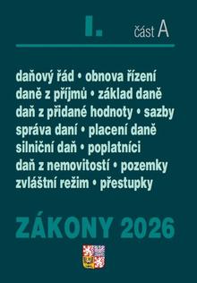 Kniha: Zákony I A/2026 – Daňové zákony