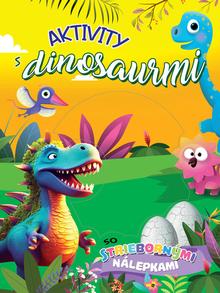 Doplnk. tovar: Aktivity s dinosaurmi - so striebornými nálepkami