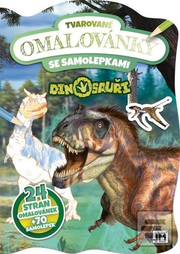 Tvarované omalovánky Din…