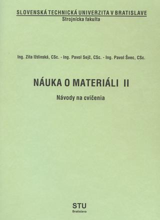 Kniha: Náuka o materiáli II. - Pavol Švec