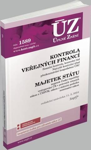 Kniha: ÚZ 1589 Kontrola veřejných financí - 1. vydanie