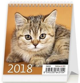 Kalendár stolný: Mini Kittens - stolní kalendář 2018
