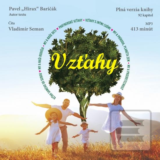 CD: Vzťahy - audiokniha, MP3 - 1. vydanie - Pavel Hirax Baričák