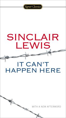 Kniha: It Cant Happen Here - Sinclair Lewis