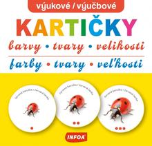 Karty: Výučbové kartičky - farby, tvary, veľkosti - farby, tvary, veľkosti - 1. vydanie