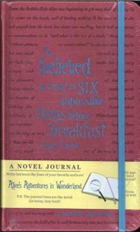 Kniha: Novel Journal: Alices Adventures in Wonderland (Compact) - Lewis Carroll