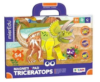 Hračka: Magnetická tabulka dinosauři Triceratops