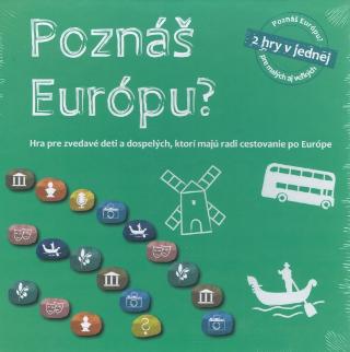 Stolová hra: Poznáš Európu? - 1. vydanie - Daniel Kollár