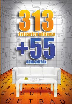 Kniha: 313 švédských křížovek + 55 osmisměrek