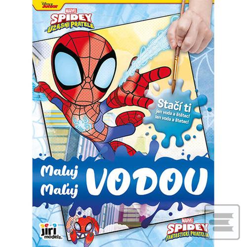 Doplnk. tovar: Maluj vodou Spidey - 1. vydanie