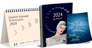 Kalendár stolný: Lunární kalendář Krásné paní 2024