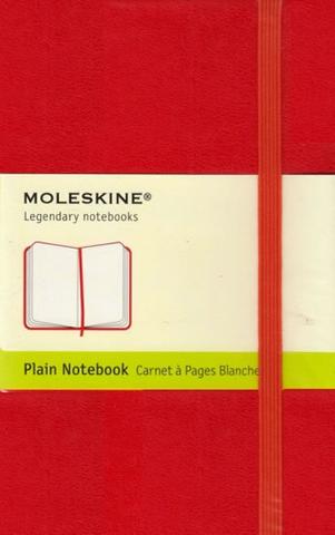 Kniha: Moleskine: Zápisník tvrdý čistý červený S - 1. vydanie