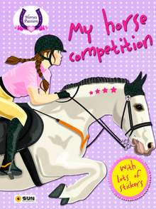 Kniha: My Horse competition - fialová