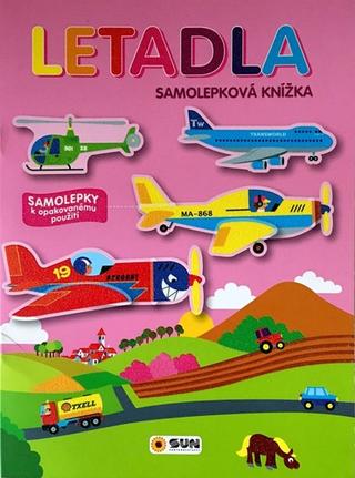 Kniha: Letadla Samolepková knížka - Samolepky k opakovanému použití - 1. vydanie