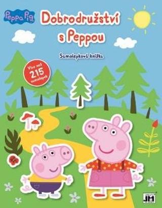 Kniha : Samolepková knížka Dobrodružství s Peppou