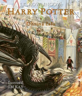 Kniha: Harry Potter 4 – Ilustrovaná edícia - Harry Potter a Ohnivá čaša - 1. vydanie - J. K. Rowlingová