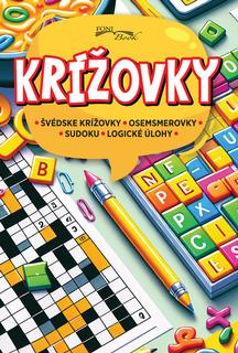 Kniha: Krížovky - Švédske krížovky, osemsmerovky, sudoku, logické úlohy