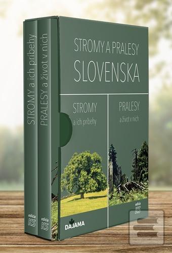Kniha: Stromy a pralesy slovenska (set v obale) - 1. vydanie - Daniel Kollár a kolektív autorov
