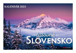Kalendár nástenný: Kalendár Čarovné Slovensko 2023 - 1. vydanie
