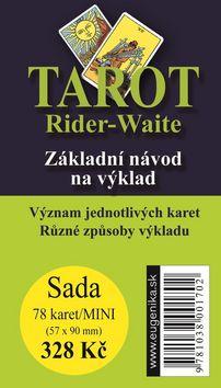 Kniha: Tarot Rider - Waite - Základní návod na výklad + sada karet - Arthur E. Waite