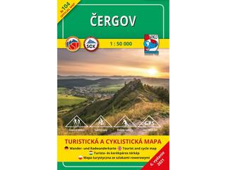 Kniha: Čergov TM 104 - Turistická a cyklistická mapa 104