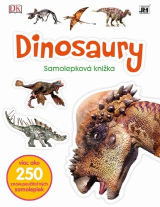 Kniha: Samolepková knižka - Dinosaury - viac ako 250 znovupoužiteľných samolepiek