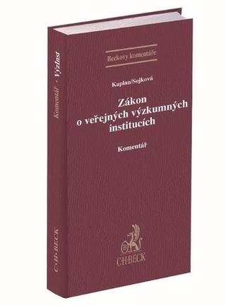 Kniha: Zákon o veřejných výzkumných institucích. Komentář - Tomáš Kaplan