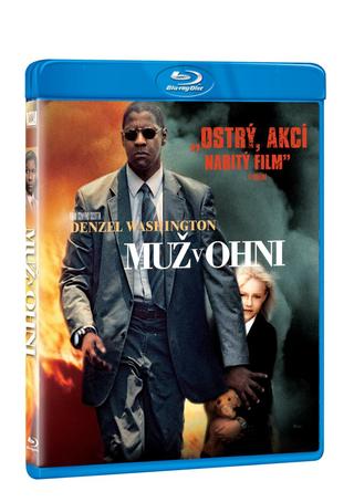 DVD: Muž v ohni Blu-ray - 1. vydanie