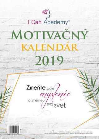 Kniha: I Can Academy Motivačný kalendár 2019 - Zmeňte svoje myslenie a zmeníte svoj svet