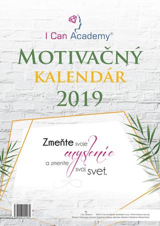 Kniha : I Can Academy Motivačný kalendár 2019 - Zmeňte svoje myslenie a zmeníte svoj svet