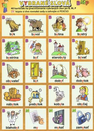 Doplnk. tovar: Vybrané slová po B, M, P - 1. vydanie - Petr Kupka