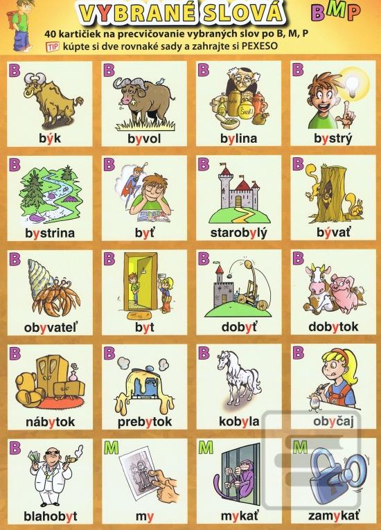 Doplnk. tovar: Vybrané slová po B, M, P - 1. vydanie - Petr Kupka