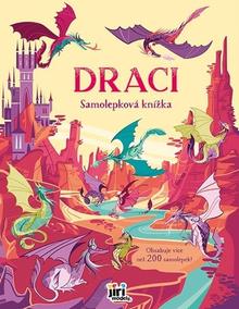 Kniha: Velká samolepková knížka Draci