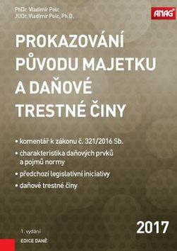 Kniha: Prokazování původu majetku a daňové trestné činy - Vladimír Pelc