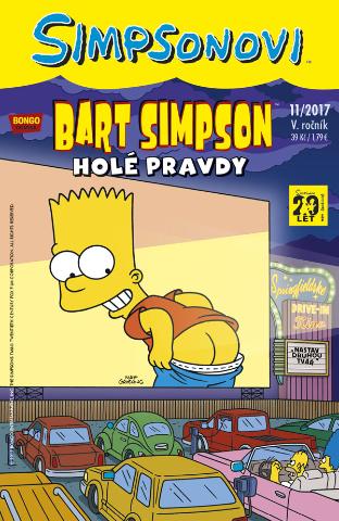 Kniha: Bart Simpson 11/2017: Holé pravdy - 11/2017 - 1. vydanie - Matt Groening