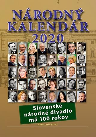 Kniha: Národný kalendár 2020 - Slovenské národné divadlo má 100 rokov - 1. vydanie - Štefan Haviar