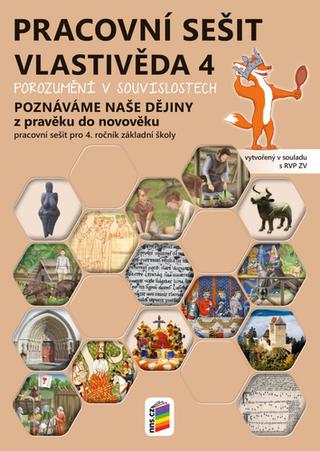 Kniha : Vlastivěda 4 Porozumění v souvislostech Pracovní sešit - Poznáváme naše dějiny Z pravěku do novověku