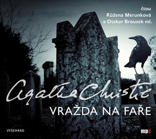 CD audio: Vražda na faře (audiokniha) - 1. vydanie - Agatha Christie