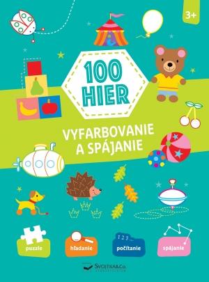 Kniha: 100 hier Vyfarbovanie a spájanie - 1. vydanie