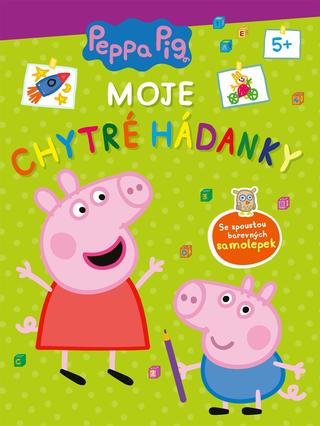 Kniha: Peppa Pig - Moje chytré hádanky - Se spoustou barevných samolepek - 1. vydanie - Kolektiv
