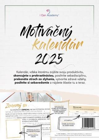 Kniha: Motivačný kalendár od I Can Academy 2025