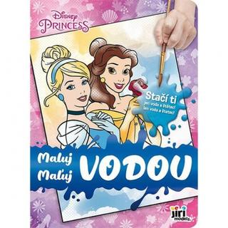 Kniha: Maľuj vodou/ Princezné - 1. vydanie - Walt Disney
