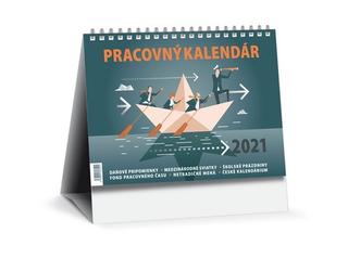 Kalendár stolný: Pracovný kalendár 2021 malý