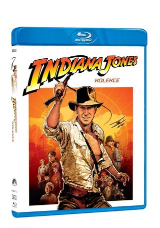 DVD: Indiana Jones kolekce 4 Blu-ray - 1. vydanie