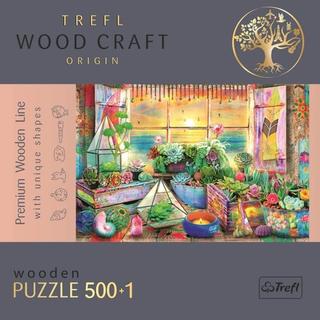 Puzzle: Puzzle Plážový domek 501 dílků - Wood Craft Origin puzzle