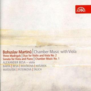 Kniha: Bohuslav Martinu: Chamber Music with Viola - CD - Bohuslav Martinů