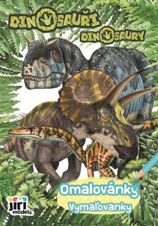 Kniha: Omalovánky Dinosauři (A5) - Vymaľovanky Dinosaury (A5)